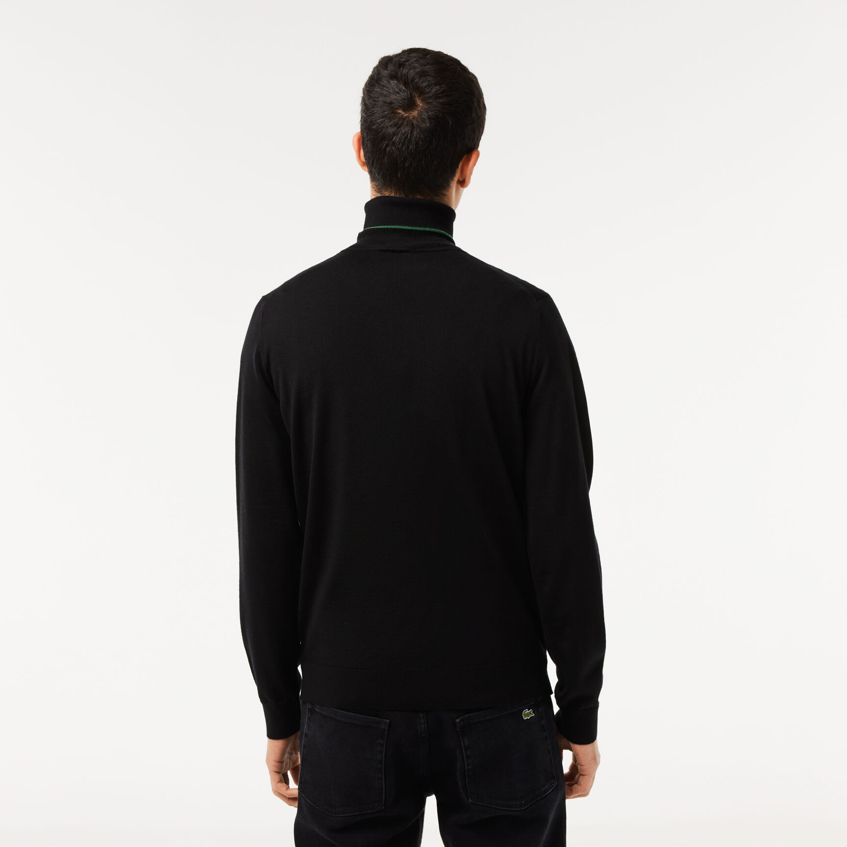 Buy Men's Turtleneck Merino Wool Sweater | Lacoste SA