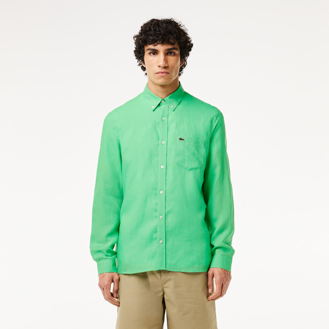 Men's Lacoste Linen Shirt