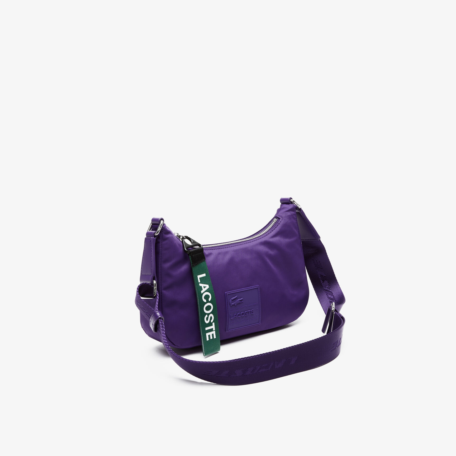 Lacoste Men's Classic Piqué Effect Shoulder Bag - One Size In Purple