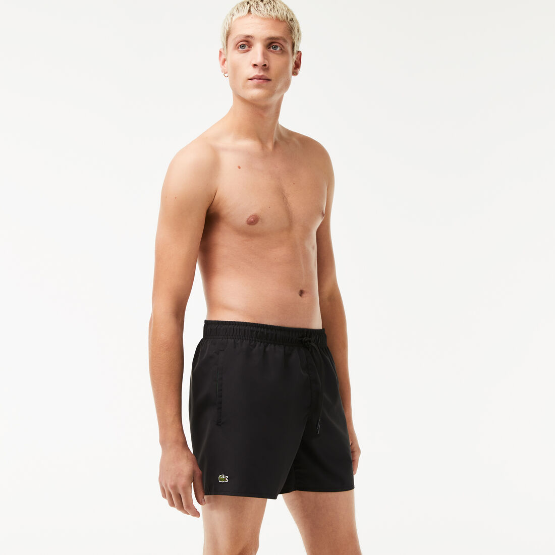 Lightweight Monochrome Swim Trunks