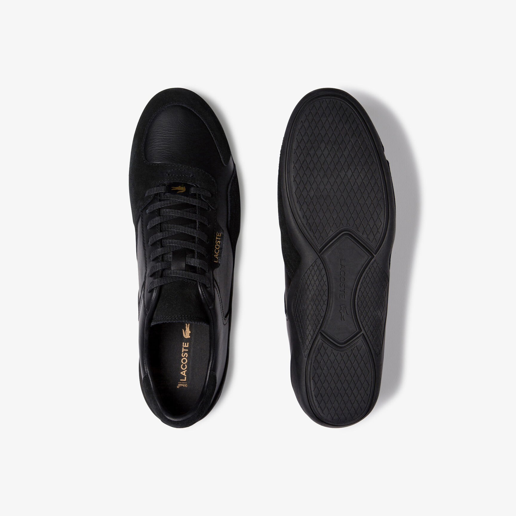 Buy Men's Hapona Leather and Suede Sneakers | Lacoste SA