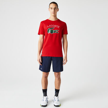 Men's Lacoste Sport Crocodile Print Jersey T-shirt