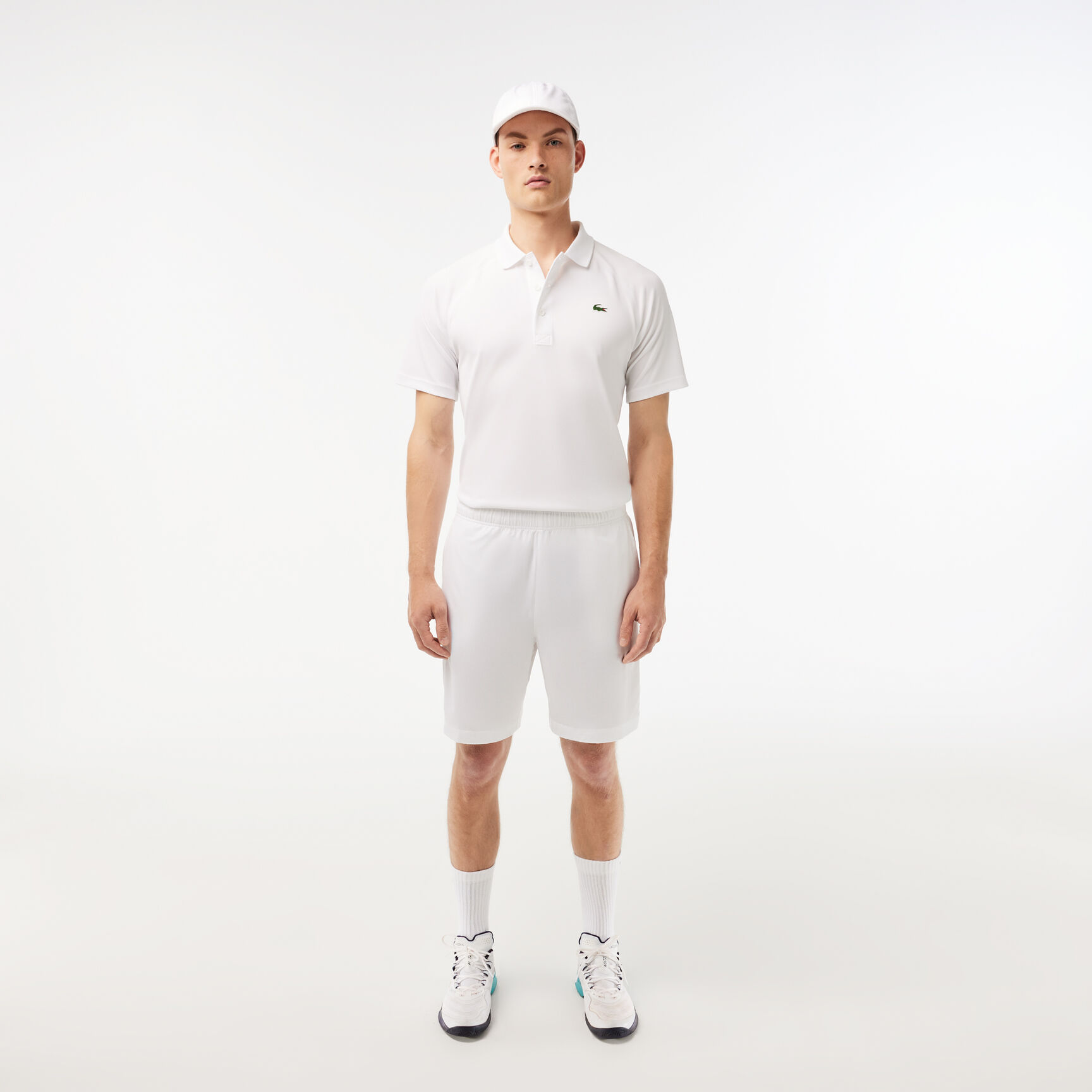 Men's Lacoste SPORT Breathable Run-Resistant Interlock Polo Shirt