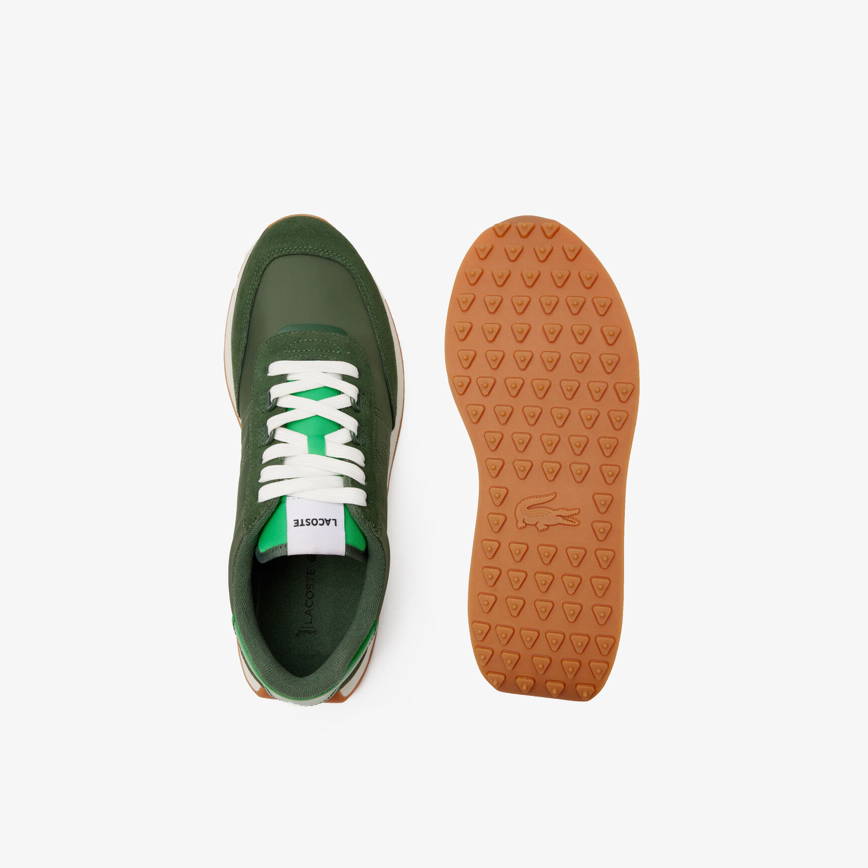 Buy Men's L-Spin Leather and Textile Trainers | Lacoste SA