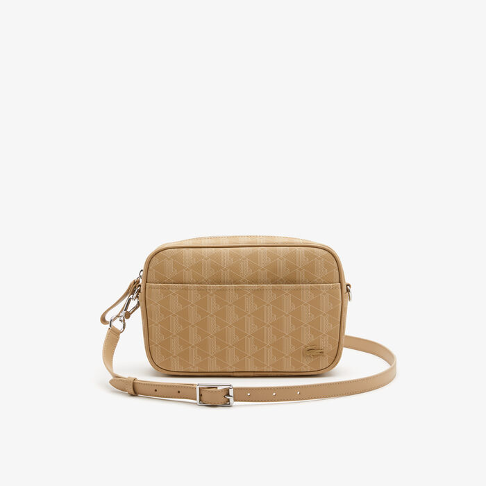 Women's Lacoste Monogram Zip Crossover Bag