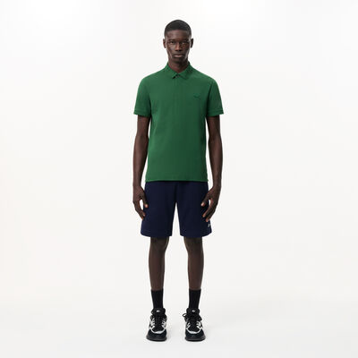 Men's Lacoste Organic Brushed Cotton Fleece Jogger Shorts