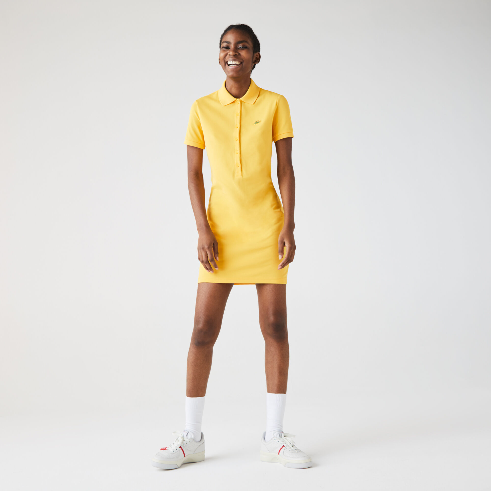 lacoste live polo dress