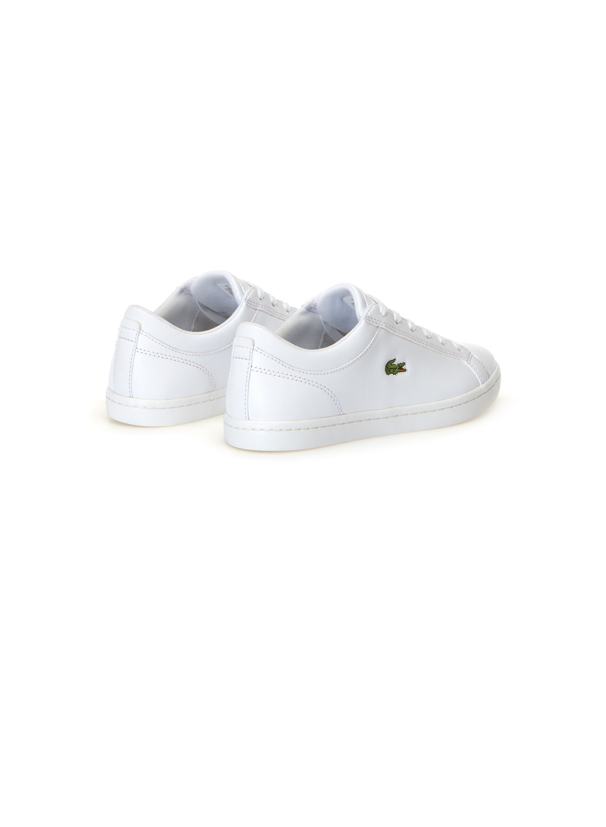 lacoste women's straightset leather trainers