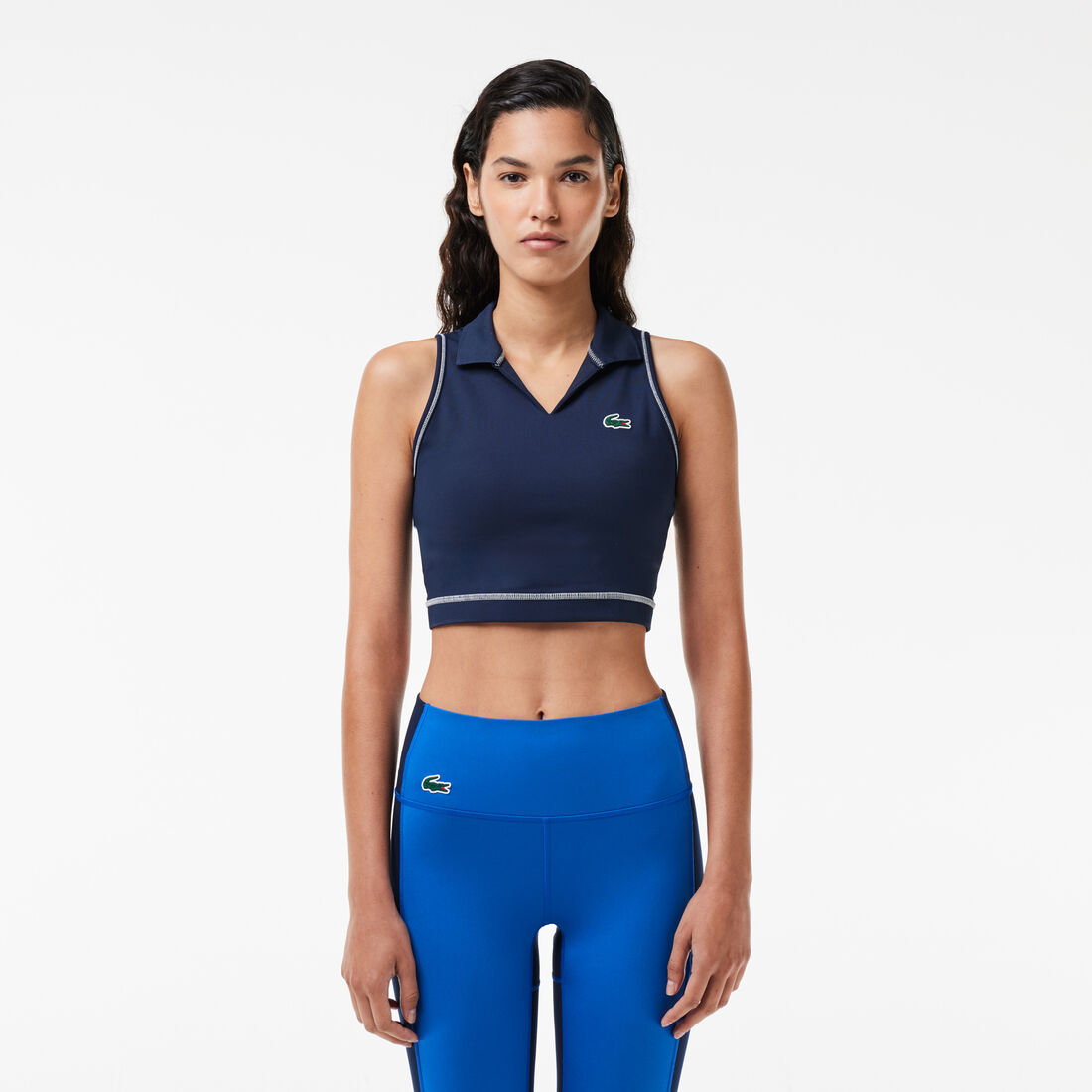 Polo Style Recycled Fiber Sports Bra