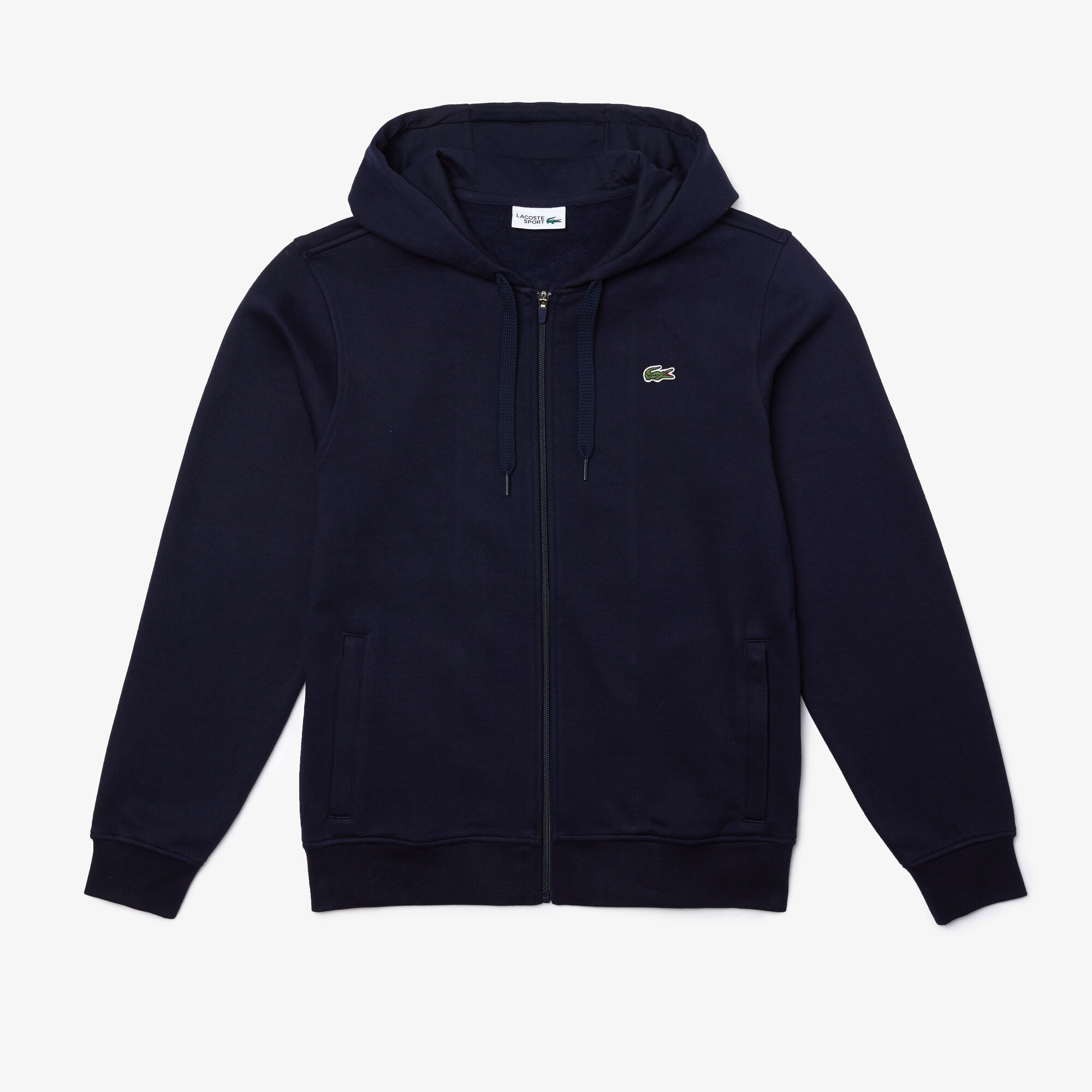 lacoste sport classic hoodie jacket