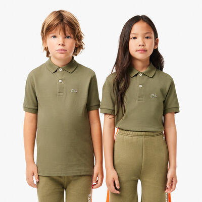 Kids' Monochrome Pique Polo Shirt