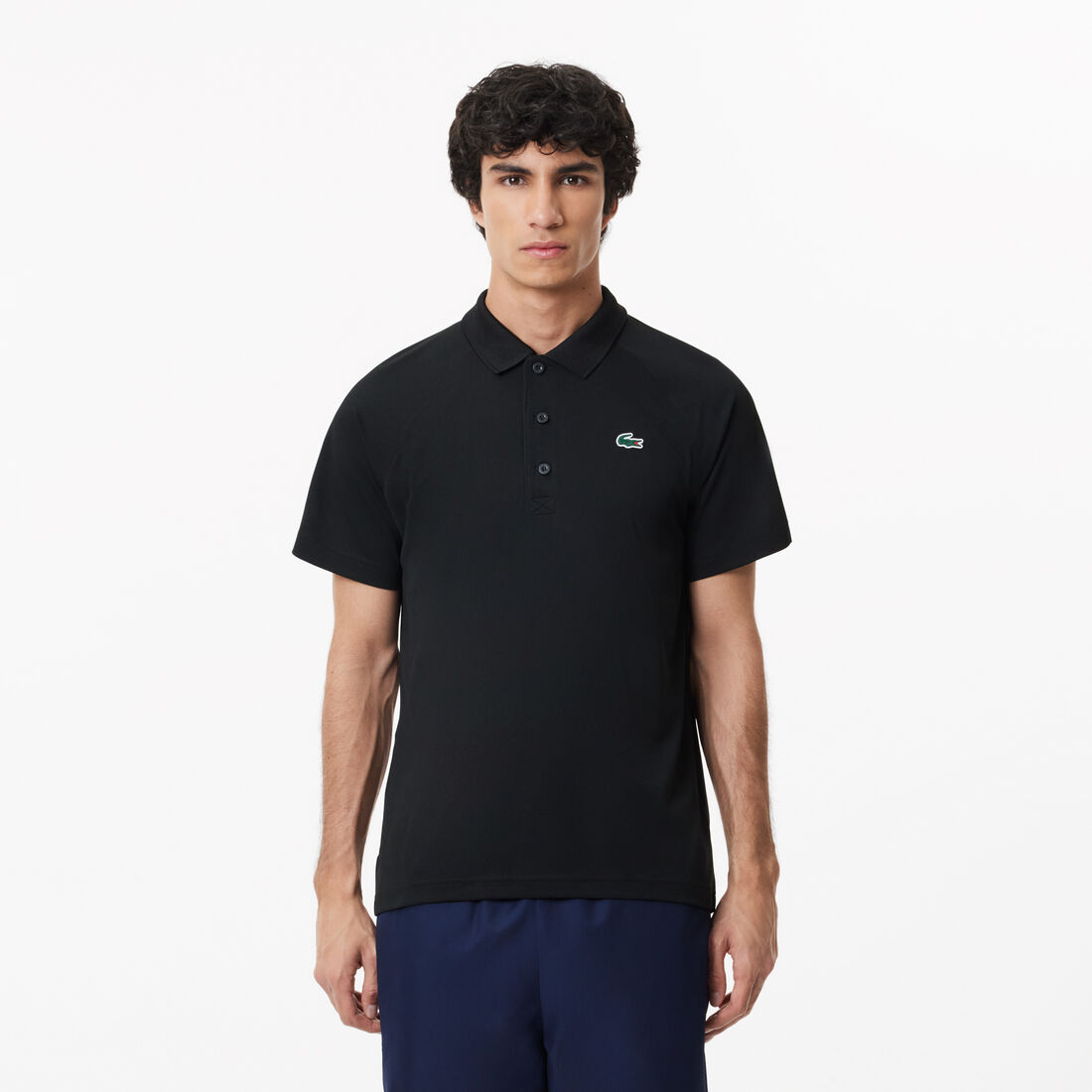 Men's Lacoste SPORT Breathable Run-Resistant Interlock Polo Shirt