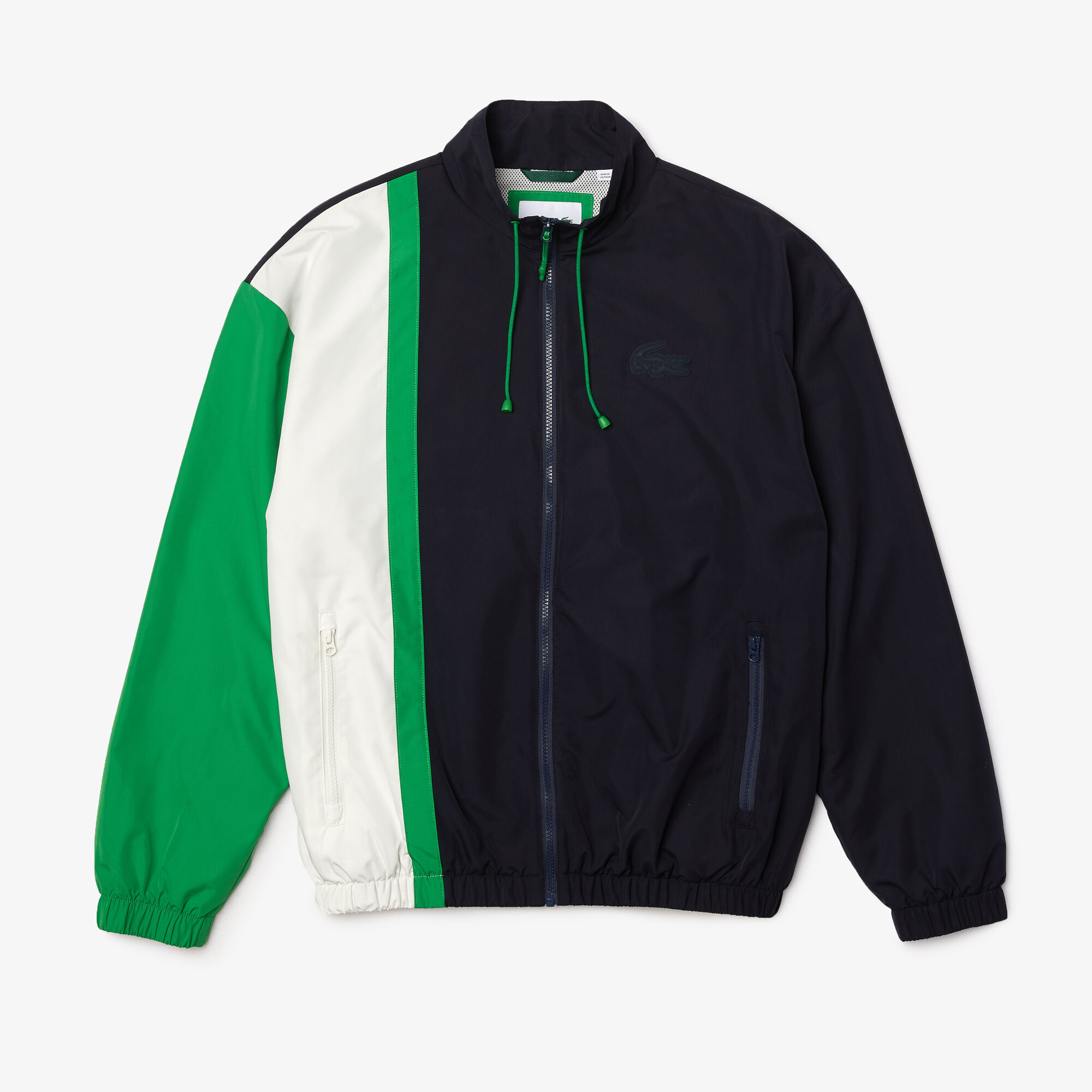 lacoste lightweight water resistant windbreaker