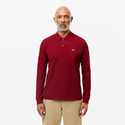 Original L.12.12 Long Sleeve Cotton Polo Shirt