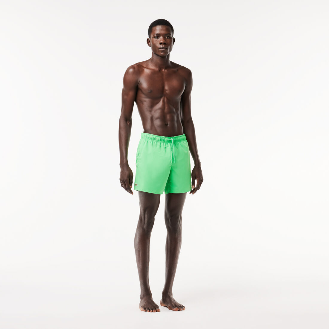 Lightweight Monochrome Swim Trunks