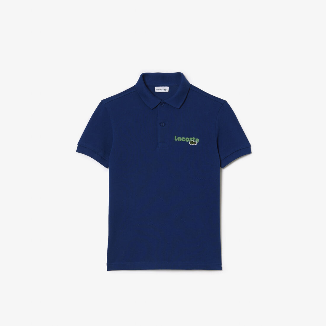 Lacoste Print Cotton Pique Polo Shirt