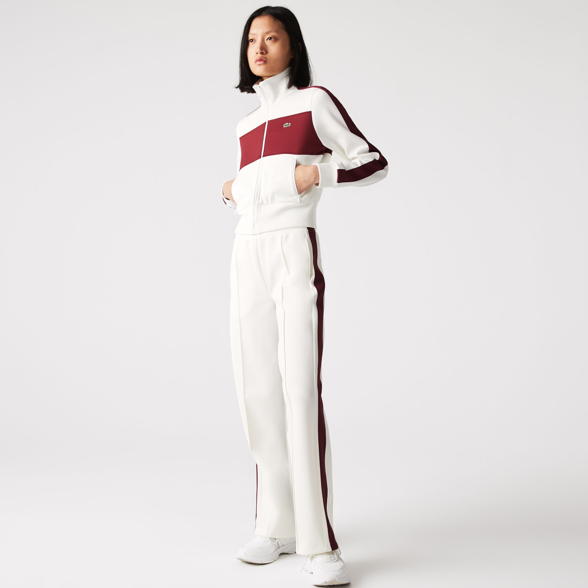 Womens lacoste sales sweat suit