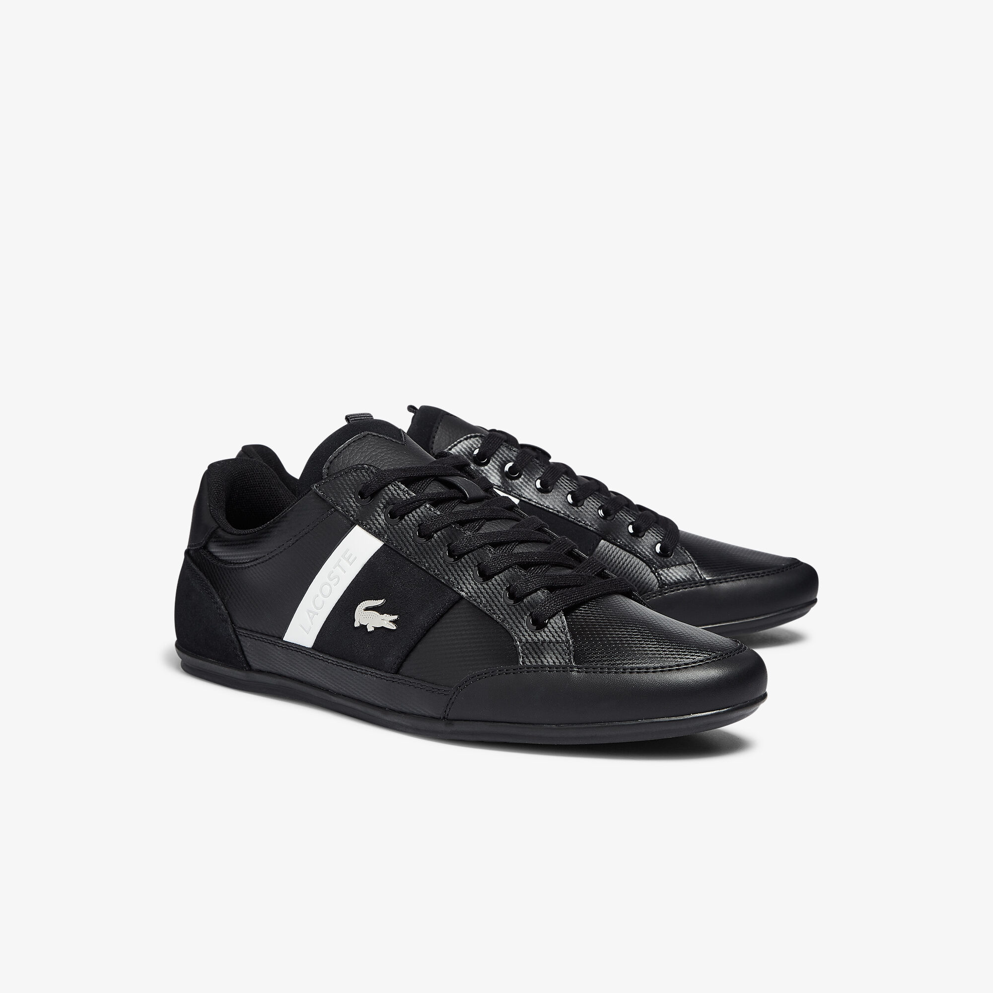 men's chaymon leather and suede sneakers