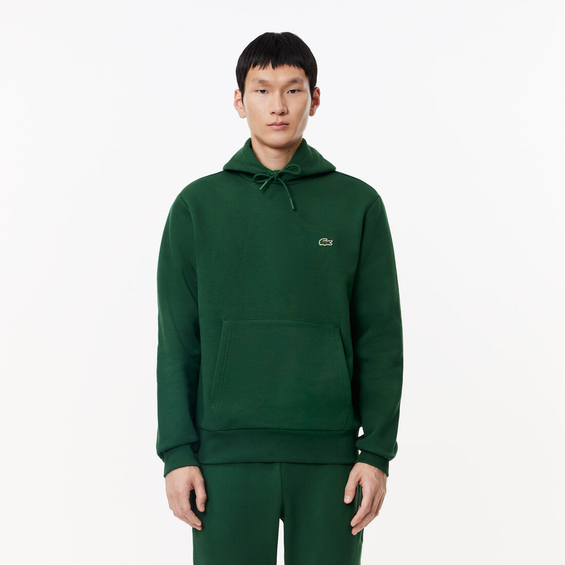 Men's Lacoste Organic Cotton Hooded Jogger Sweatshirt