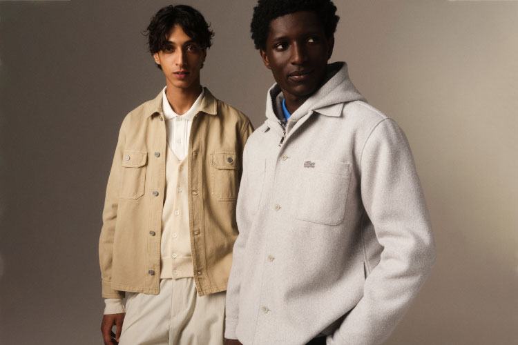 Men's lacoste jackets and coats hotsell